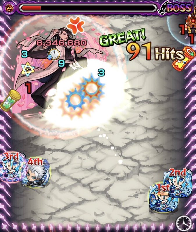 モンスト 速報 Ssでボス蒸発 最適です 超究極 朽木白哉 奇跡のnewヒーロー爆誕 新獣神化キャラウルトラ接待ｷﾀｷﾀｷﾀｷﾀ ﾟ ﾟ 適正待ったなし モンストニュース速報